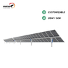 26 kW 40 Pv starker Windwiderstand, zweiachsiger Solar-Tracker für Solarpark