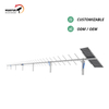 China Solar Tracker Korrosionsbeständigkeit 26 kW 40 Pv 2-Achsen-Solar-Tracker