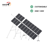 Gekippter einachsiger Solar-Tracker. Gekippter einachsiger Solar-Tracker