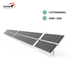 Heißer Verkauf 120Pv 66Kw horizontaler einachsiger GPS-Automatik-Solar-Tracker